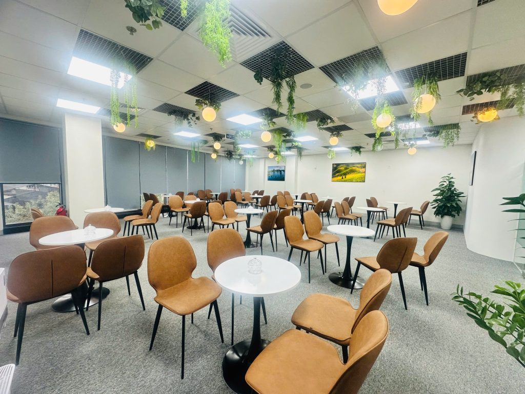 Ảnh 1: Phòng diễn ra sự kiện công ty